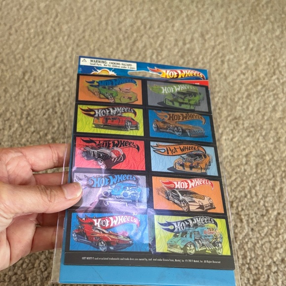 Hot Wheels Sticker Sheets - Colorful Cars - Picture 3 of 6